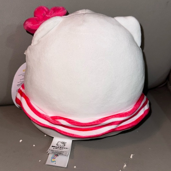 6” Sanrio Hello Kitty Squishmallows Bathing Suit with Heart Sunglasses Plush - Picture 3 of 4